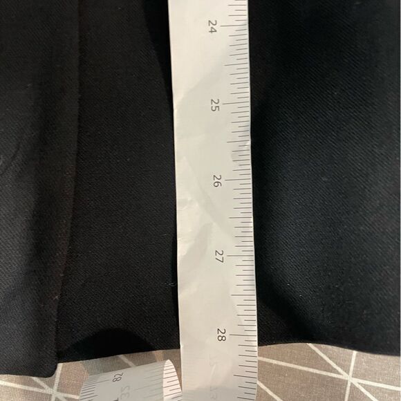 Bcbgmaxazria Black Wool blazer with satin bottom hem - Picture 12 of 15